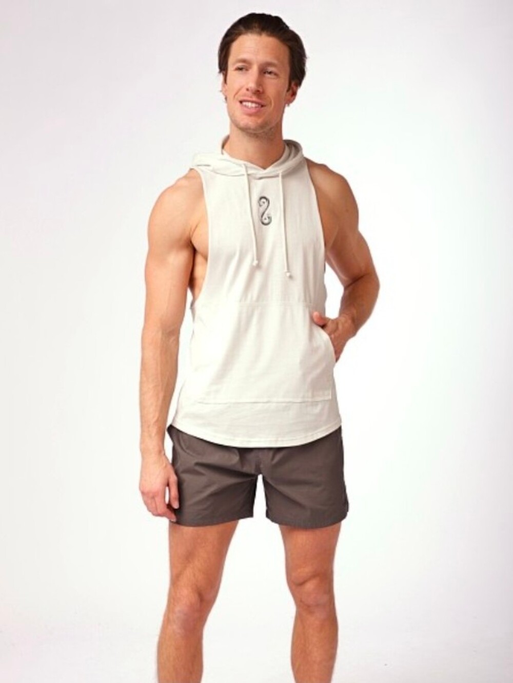 Under Armour Project Rock Sleeveless Hooded Tank Snake Graphic Men's Sz S Unisex